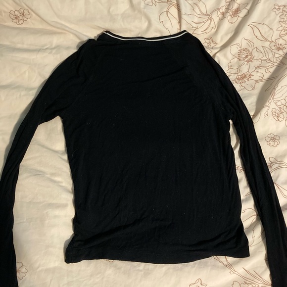 Harlow Black Ringer Longsleeve - Picture 2 of 3
